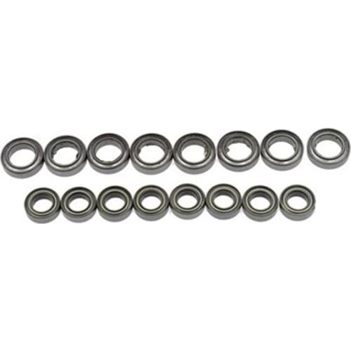 For MN86S MN86 MN86KS MN86K MN G500 16PCS Steel Bearing 9X5X3 11X7X3 Upgrade Accessories 1/12 RC Car Spare Parts