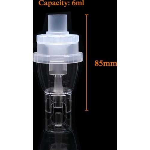 2Pcs Health Care Inhaler Cup Parts Adult Child Health Care Inhaler Part Medicine Tank Cup Compressor Nebulizer Accessary 6ml