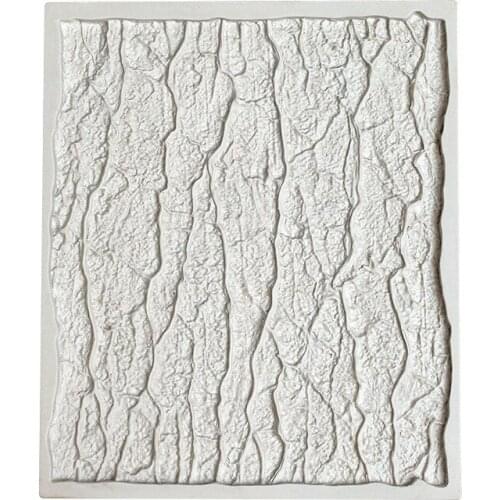 1 Piece 13*15cm Liquid Silicone Mold For Bark Turning Sugar Cake Soft Clay Aromatherapy Mold Decorating Tool