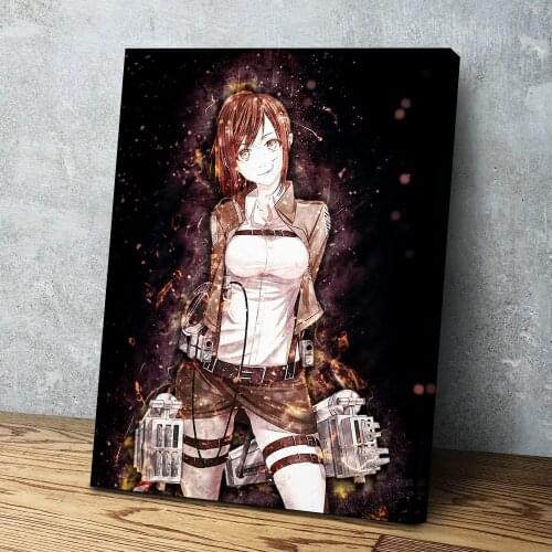 HD Prints Sasha Blaus Canvas Painting Wall Art Attack On Titan Modular Pictures Home Decorative Living Room Anime Roles Poster