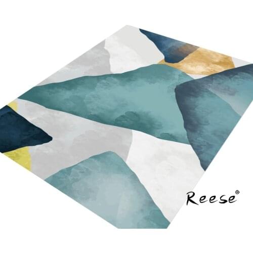 Reese Art Area Rugs Abstract Pattern Carpets For Living Room Hot Sale Decoration In Bedroom Bathroom Hotel Diningroom Study