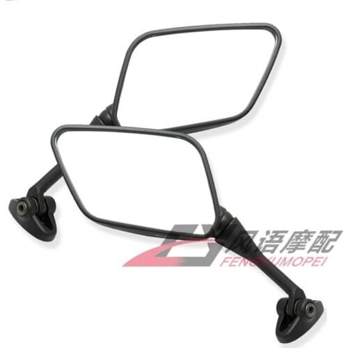 Motorcycle Rearview Metal and Plastic Shells Refitting Accessories Black Universal for Honda CBR250R CBR400 VFR400 NSR250 P3