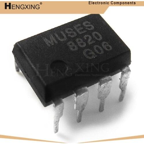 1piece MUSES8820 MUSES 8820 DIP-8 In Stock