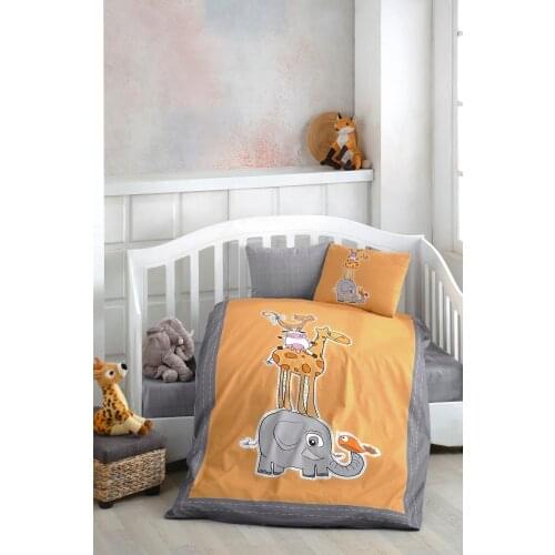 Opia Digital Printed 3D Cotton Baby Duvet Cover Set 4 Seasons New Season or Baby Bed Linen Baby Bedding Set Pillowcase
