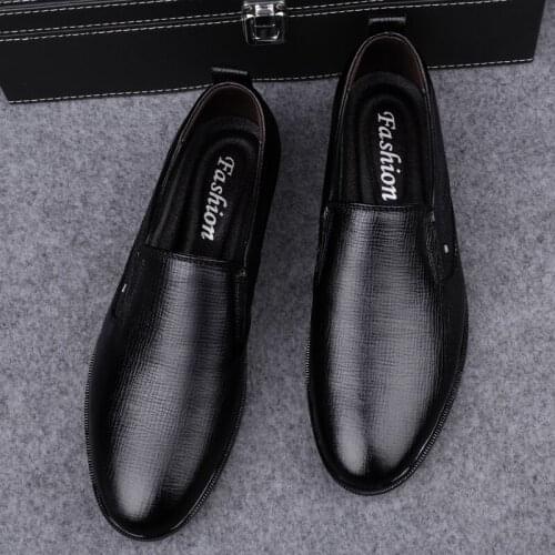 New Handmade Mens Loafers Quality Dress Shoes Men Genuine Leather Suit Shoes Male Slip on Business Footwear Wedding Formal Shoes
