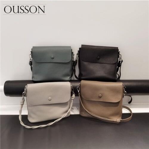 2021 New Design Leather Large Capacity Crossbody Bag Fashion Single Shoulder Bag Multifunctional Commuter Bag For Women