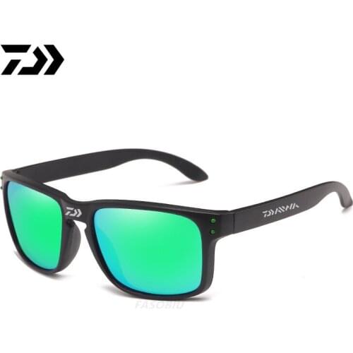 Daiwa New Polarized Sunglasses Mens Driving Shades Male Sun Glasses Vintage Driving Travel Fishing Classic Sun Glasses