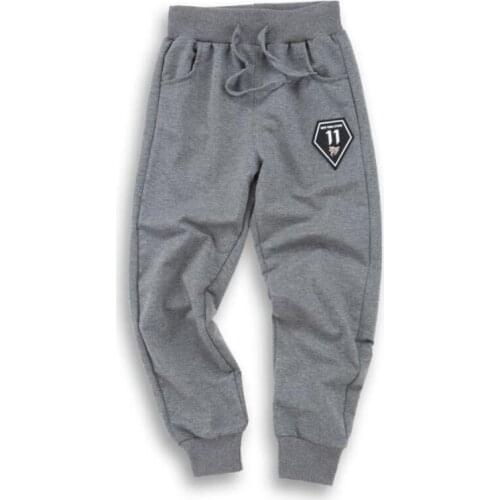 Sport Boys Pants 2020 Spring Autumn Cotton Baby Casual Pants Boys Long Trousers Kids Letter Clothing Elastic Waist Jogger Pant