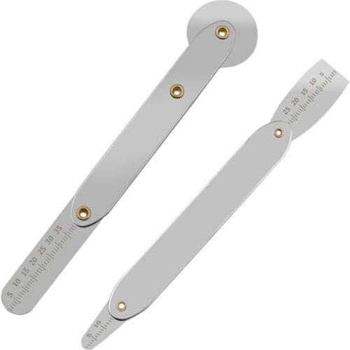 Universal Mobile Phone LCD Screen Back Cover Roller Crowbar Opener with Ruler X4YE