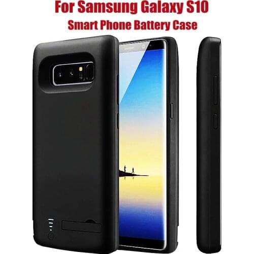 KQJYS External Power Bank Battery Charger Cases for Samsung Galaxy S10 Battery Case Portable Backup Charging Cove for Galaxy S10