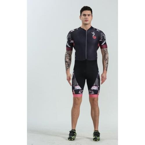 2019 boestalk team bicycle competition jersey triathlon bicycle equipment clothing jumpsuit men cycling suit cycling skinsuit