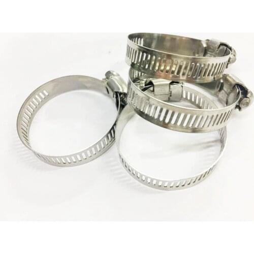 78mm-101mm) American Type Screw Band Worm Drive Hose Clamps,201 Stainless steel hose Hoop Pipe Clips