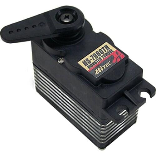 HITEC HS-7980T RC servo HV large torque titanium gear digital steering gear for RC Boat RC Drone climbing off-road Car