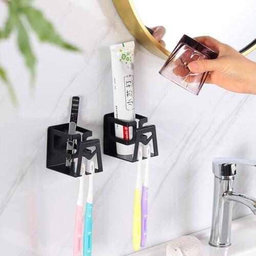 Holder Tooth Brush Toothpaste Bathroom Organizer and Organization for Storage Toothbrush Products Accessories for Home
