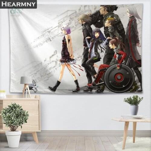 Custom Guilty Crown Wall Tapestry Home Decorations Anime Tapestry Wall Hanging Forest Tapestries For Bedroom 130x150CM,140x250CM