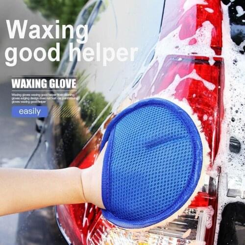 Imitation Fleece Car Cleaning Gloves Household Cleaning Cleaning Multifunctional Beauty Tool Car Washing Car Gloves P8I3