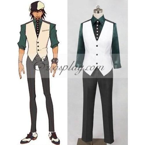 Tiger & Bunny Kotetsu T. Kaburagi (Wild Tiger) Cosplay Costume E001