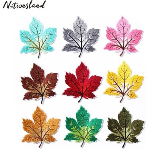 Mix 9pcs Random Assorted Embroidered Patch Iron On Patch Applique Clothes for Jackets Jeans Pants DIY Accessory
