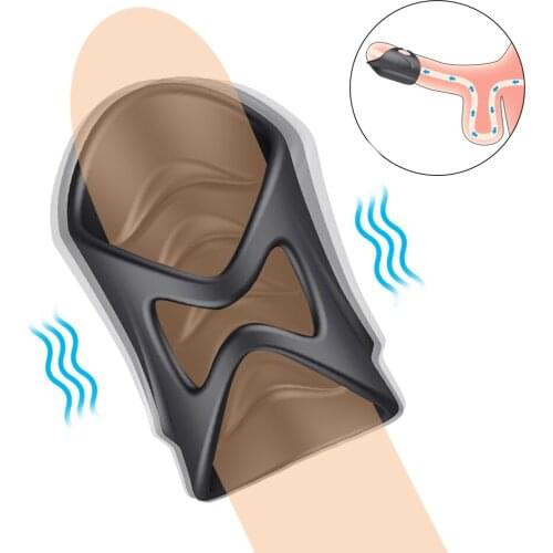 Male Masturbator Cup Penis Massage Trainer Glans Stimulate Vibrator Pussy Time Delay Ejaculation Pussy Adult Sex Toys For Men