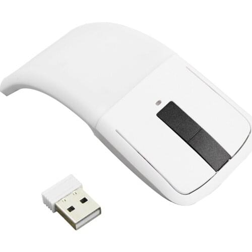 2.4Ghz Wireless Mouse Foldable Arc Touch Mouse with Touch Scroll Mause Computer Gaming Mouse Mice for Microsoft Surface Laptop