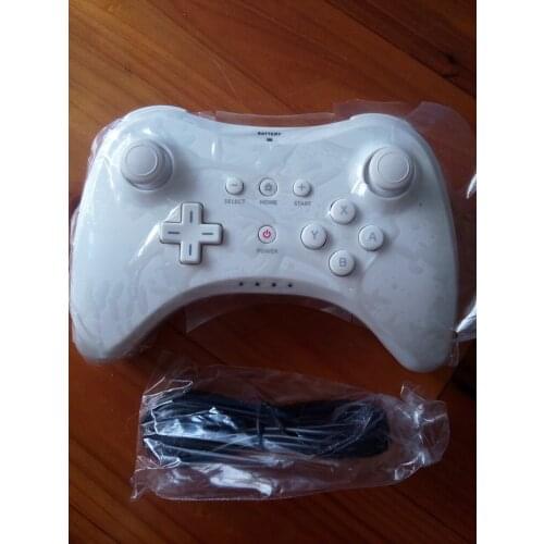 New Bluetooth White Classic Wireless Gamepad Controller For Nintendo Wii/ U Pro