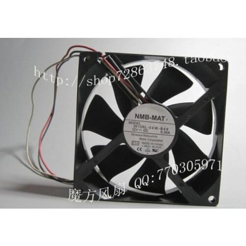 Original NMB 9225 90*90*25 12V 0.35A 3610RL-04W-B49 three line projector cooling fan