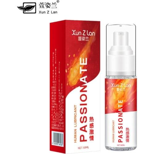 Warming Heating Hot Lubricant for Sex Shop Condom Gel Liquid Adult Sex Men Exciter Anal Sexual Tools Lube Pump Massage Oil 60ml