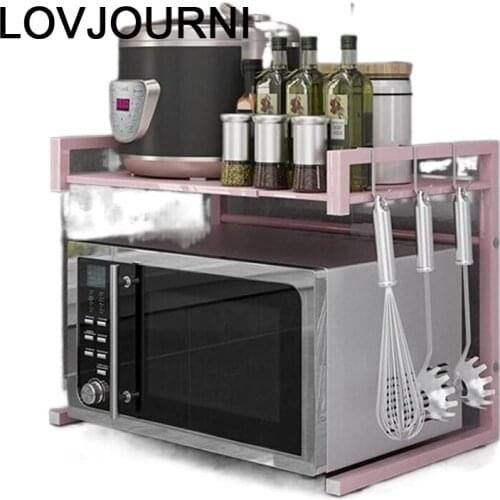 Scolapiatti Accessories Organizer Adjustable Microwave Shelf Cocina Organizador Cozinha Cuisine Kitchen Storage Rack Holder