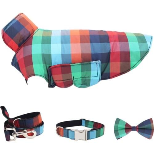 Christmas Dog Hoodies Dog clothing for pet dog to keep warm in winter