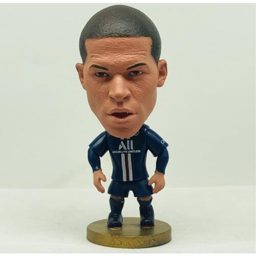 Soccerwe 2.55" Height Soccer Star Doll PS 7#Mbape Figures 2021 New Toy Kid