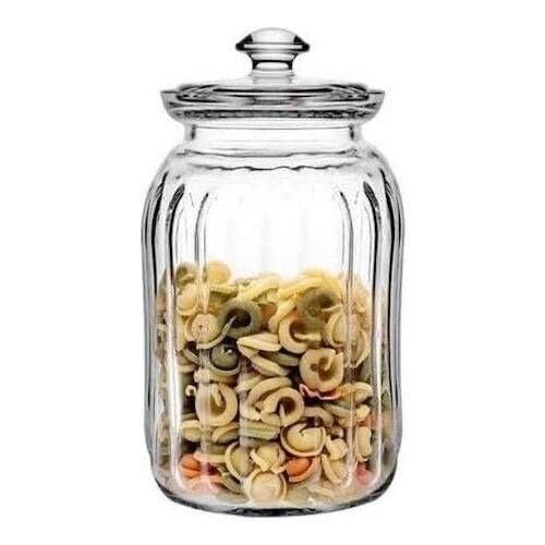 Pasabahce 96393 Viva Glass Jar Vacuum Cover Storage Container 2500 cc