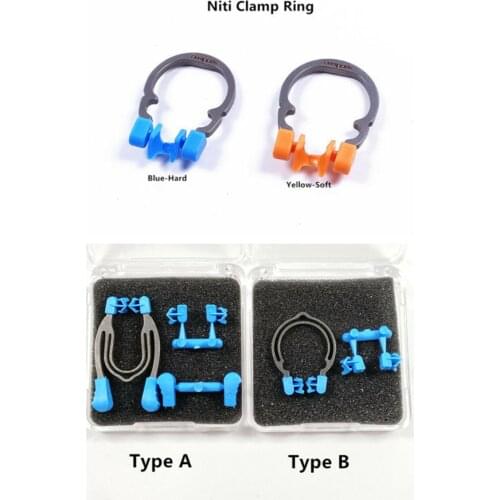 Dental Sectional Matrix Bands Ring Matrices Holder Retainer Wedges Clip A/B Ztdental Nickel Titanium Clamp Soft Hard