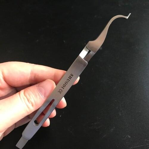 Good quality 1pc/set Dental Orthodontic Posterior Bracket Buccal Tube Bonding Tweezer Holder Placer Instrument