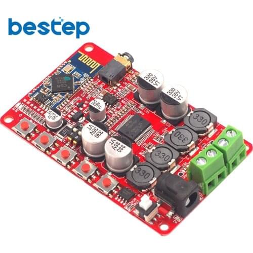 TDA7492P 25W+25W Bluetooth 4.0 Wireless Digital Audio Receiver Amplifier Board