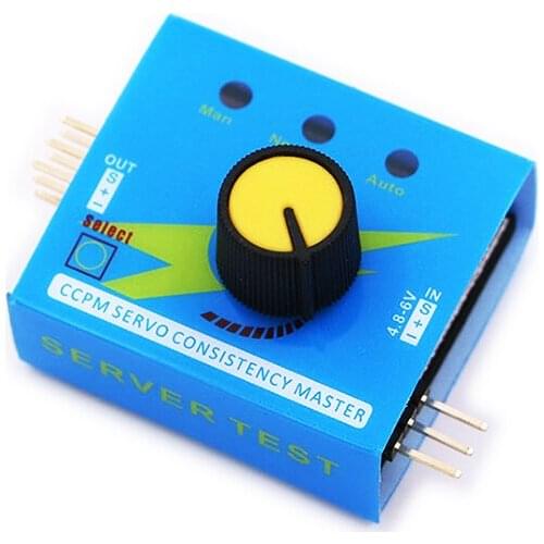 3CH ECS Tester Consistency Speed Controler Power Channels CCPM Meter Checker Master For RC Plane Car Boat Motor Servo Tester