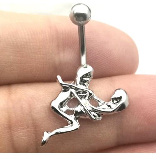 1PCS Body Jewelry Piercing Dangle Belly Ring Women Fashion Jewelry Navel Bar Belly Jewelry Women Sexy Belly Button Rings