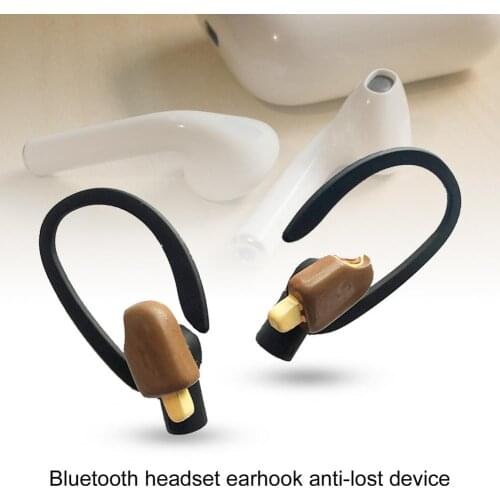 1 Pair Magnetic Anti-lost Ear Hook for AirPods Pro AirPods 1/2/3 Soft Silicone Sports Ear Hook anti for Apple Air Pods