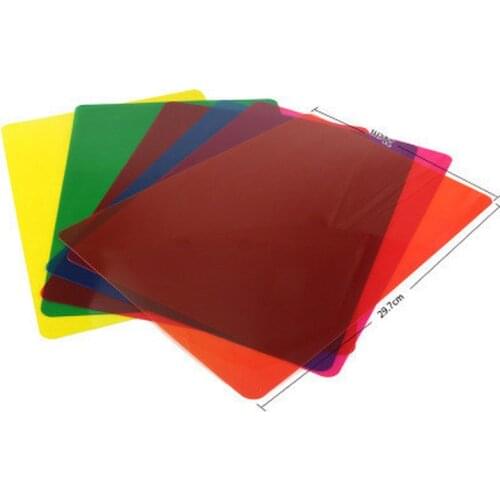 8 Pieces Reading Guide Strips Highlighter Colored Overlays Bookmark Read Strips for Student Teacher Dyslexia People Kid Gift