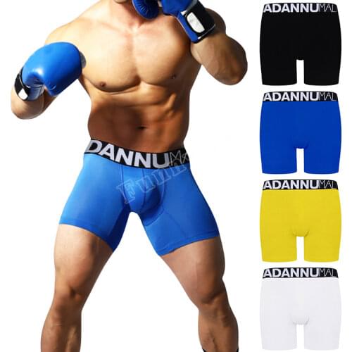 0850 Brand Sexy Boxers Men Underwear Boxer Shorts Cotton Underpants Male Panties Gay Short Underwears Solid Breathable Cuecas