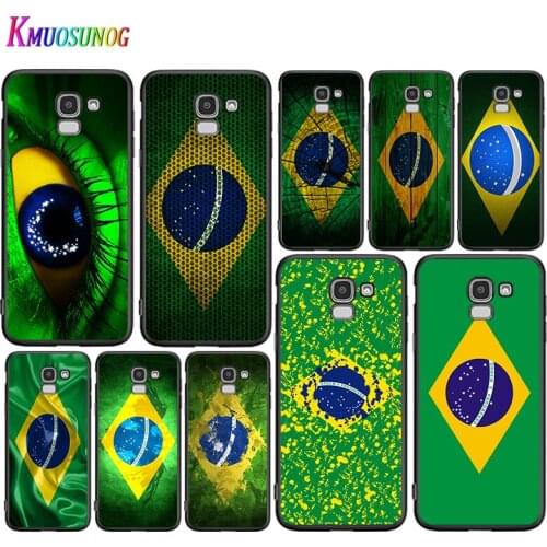 Brazil Brazilian Flag For Samsung Galaxy J8 J7 Duo J6 J5 Prime J4 Plus J3 J2 Core 2018 2017 2016 Phone Case Cover