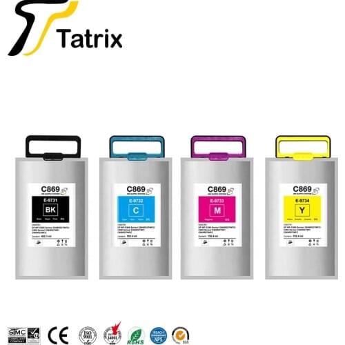 Tatrix T9731 T9732 T9733 T9734 Color Compatible Ink Cartridge Bag for Epson WF-C 860 Series WF-C 869 Series