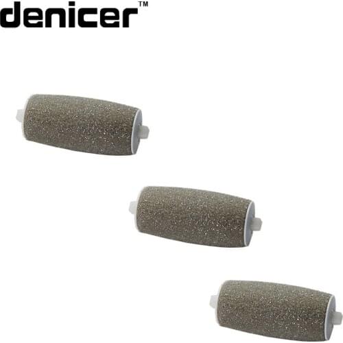 Denicer Senior Quartz Sand Roller Heads for Scholls 32 34 File 3Pcs