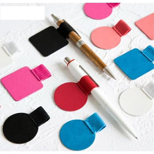 Genuine Cowhide Diary Spiral Loose Leaf Accessory Colored Leather Traveler Journal Notebook Clip Dokibook Penlop