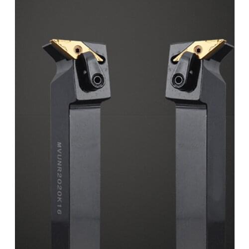 GULING CNC tool shank 93 degree profiling cylindrical turning tools shank MVUNR 2020K16 / 2525M16 positive tool point cutter