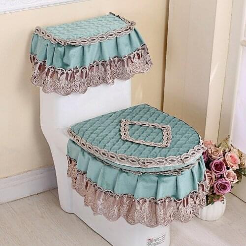 Italian velvet fashion modern toilet seat toilet seat pull toilet dust cover