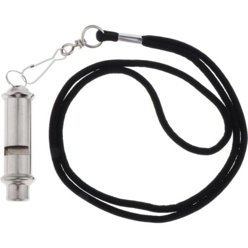 Metal Emergency Survival Whistle for Camping Hiking Outdoor School Officials