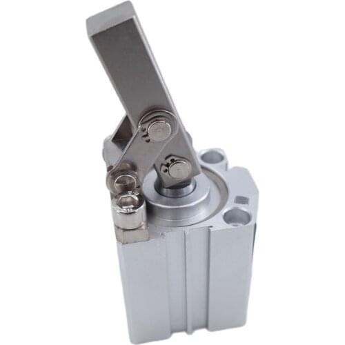 JGLR Reliable Lever clamp cylinder JGLR40 Bore:40mm Stroke:25mm with magnet ring Pneumatic fixture Rocker arm cylinder JGLR-40