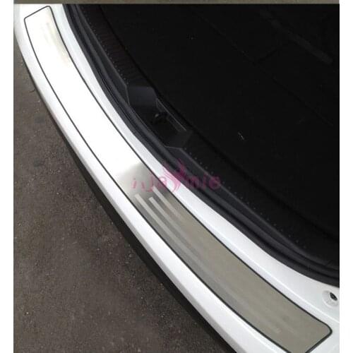 #304 Stainless Steel Rear Trunk Bumper Tail Gate Door Sill Trim Plate Car Styling 2009-2017 For Mazda5 Mazda 5 Accessories