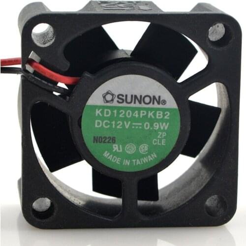 New origina KD1204PKB2l 4020 12V 0.9W 4CM switch cooling quiet fan