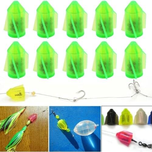 10pcs Fishing Line Rattle Inline Lure Rattles For Catfish Terminal Tackle 24mm Sea Lake Fishing Line Rattles Fishing Tackle